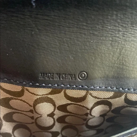 Coach Black and Cream Wallet - Picture 8 of 8